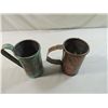 Image 2 : LOT 2 COPPER MUGS CUPS