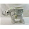 Image 2 : VINTAGE CERAMIC ELEPHANT PLANTER