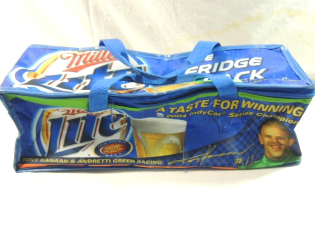 MILLER LITE FRIDGE PACK COOLER BAG
