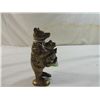 Image 1 : VINTAGE BRASS BEAR & BEAR CUB BANK