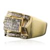 Image 2 : 14KT Yellow Gold 2.71ctw Diamond Ring