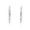 Image 1 : 14KT White Gold 1.17ctw Diamond Earrings