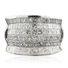 Image 1 : 18KT White Gold 4.55ctw Diamond Ring