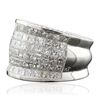 Image 2 : 18KT White Gold 4.55ctw Diamond Ring
