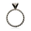 Image 3 : 14KT White Gold 2.74ctw Diamond Ring