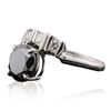 Image 2 : 14KT White Gold 0.50ctw Black Diamond Ring