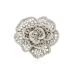 14KT White Gold 0.66ctw Diamond Ring