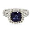 Image 1 : 14KT Two-Tone 2.57ct Tanzanite and Diamond Ring