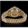 Image 2 : Ladies Rolex 14KT Yellow Gold 1.45ctw Diamond Oyster Perpetual Wristwatch