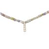 Image 2 : 14KT Yellow Gold 32.94ctw Rough Diamond Necklace With Charm