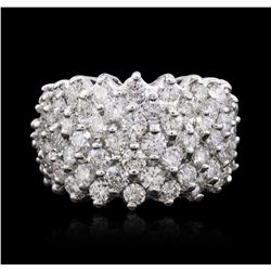 14KT White Gold 1.93ctw Diamond Ring