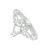 Image 2 : 14KT White Gold 2.18ctw Diamond Ring