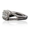 Image 2 : 14KT White Gold 1.70ctw Diamond  Ring