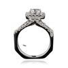 Image 3 : 14KT White Gold 1.70ctw Diamond  Ring