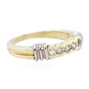 Image 2 : 14KT Two-Tone Gold 0.35ctw Diamond Ring