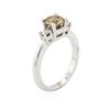 Image 3 : 14KT White Gold 1.19ctw Diamond Ring