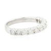 Image 2 : 14KT White Gold 0.88ctw Diamond Ring