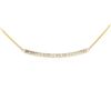 Image 2 : 14KT Yellow Gold 0.84ctw Diamond Necklace