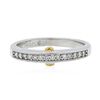 Image 1 : 18KT Two-Tone Gold 0.20ctw Diamond Ring