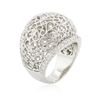 Image 3 : 14KT White Gold 0.71ctw Diamond Ring