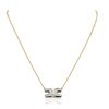 Image 1 : 14KT Yellow Gold 0.50ctw Diamond Necklace