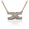 Image 2 : 14KT Yellow Gold 0.50ctw Diamond Necklace