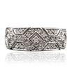 Image 1 : 14KT White Gold 0.43ctw Diamond Ring