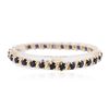 Image 2 : 14KT Yellow Gold 4.00ctw Sapphire and Diamond Bracelet