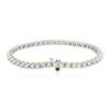 Image 2 : 14KT White Gold 2.89ctw Diamond Tennis Bracelet
