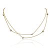 Image 1 : 14KT Yellow Gold 0.30ctw Diamond Necklace