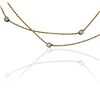 Image 2 : 14KT Yellow Gold 0.30ctw Diamond Necklace