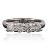 Image 1 : 14KT White Gold 1.20ctw Diamond Ring