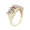 Image 3 : 10KT Yellow Gold 1.00ctw Diamond Ring