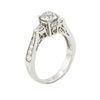 Image 3 : 18KT White Gold 1.40ctw Diamond Ring