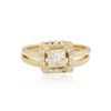 Image 1 : 14KT Yellow Gold 0.91ct Diamond Wedding Set