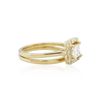 Image 2 : 14KT Yellow Gold 0.91ct Diamond Wedding Set