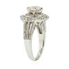 Image 3 : 14KT White Gold 1.72ctw Diamond Ring