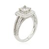 Image 3 : 18KT White Gold 1.99ctw Diamond Ring