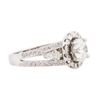 Image 2 : 14KT White Gold 2.19ctw Diamond Ring