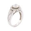 Image 3 : 14KT White Gold 2.19ctw Diamond Ring