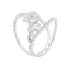 Image 3 : 14KT White Gold 1.05ctw Diamond Ring
