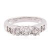 Image 1 : 14KT White Gold 1.00ctw Diamond Ring