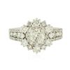 Image 1 : 14KT White Gold 1.89ctw Diamond Ring