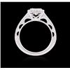 Image 3 : 18KT White Gold 1.57ctw Diamond Ring