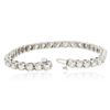 Image 3 : 14KT White Gold 5.65ctw Diamond Tennis  Bracelet