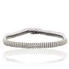 Image 1 : 14KT White Gold 4.02ctw Diamond Bracelet