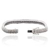 Image 3 : 14KT White Gold 4.02ctw Diamond Bracelet