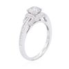 Image 3 : 18KT White Gold 1.42ctw Diamond Ring