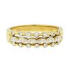 Image 1 : 18KT Yellow Gold 0.38ctw Diamond Ring
