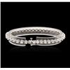 Image 2 : 14KT White Gold 3.02ctw Diamond Tennis  Bracelet